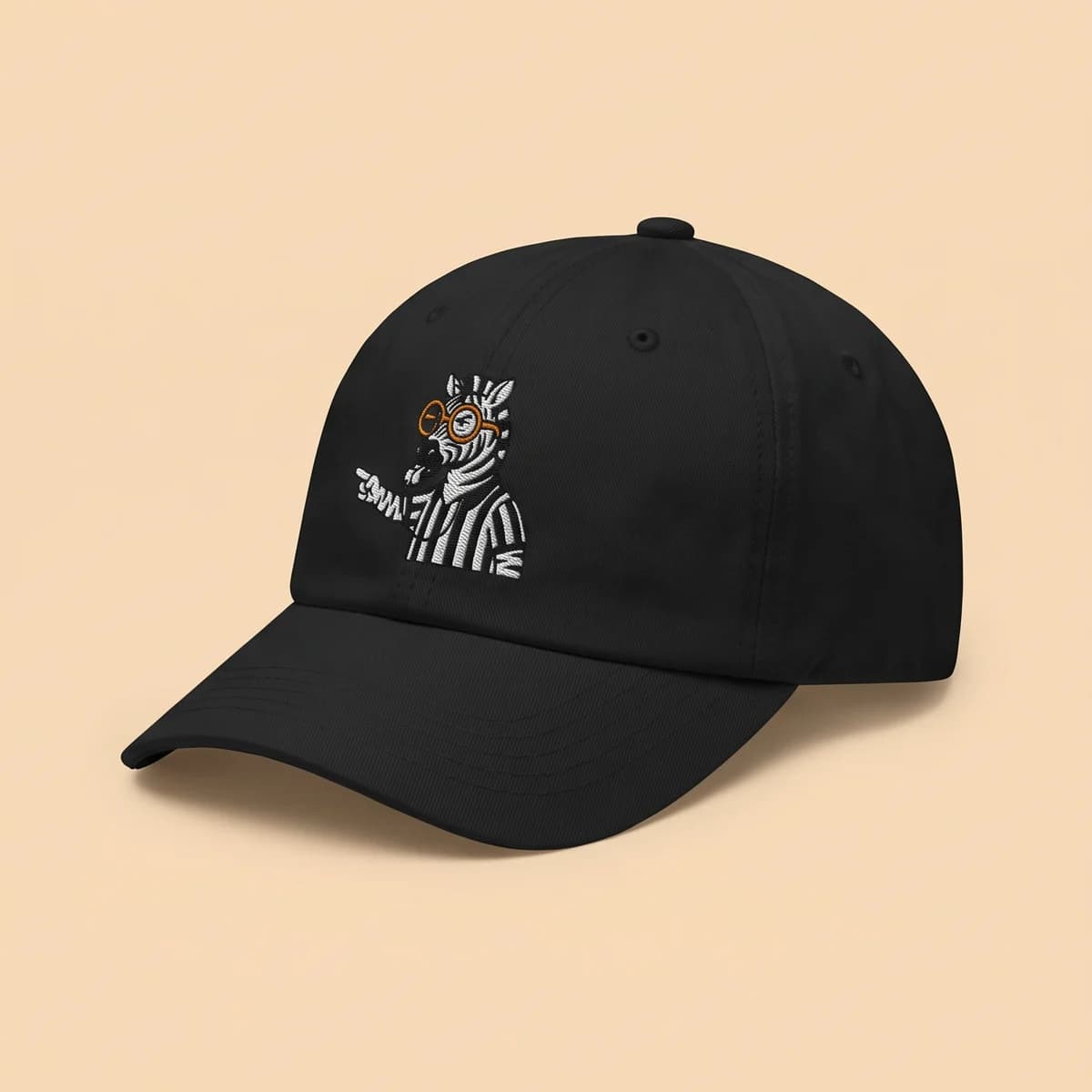 The Ref Needs Glasses Dad Hat: product photo (demo mockup)
